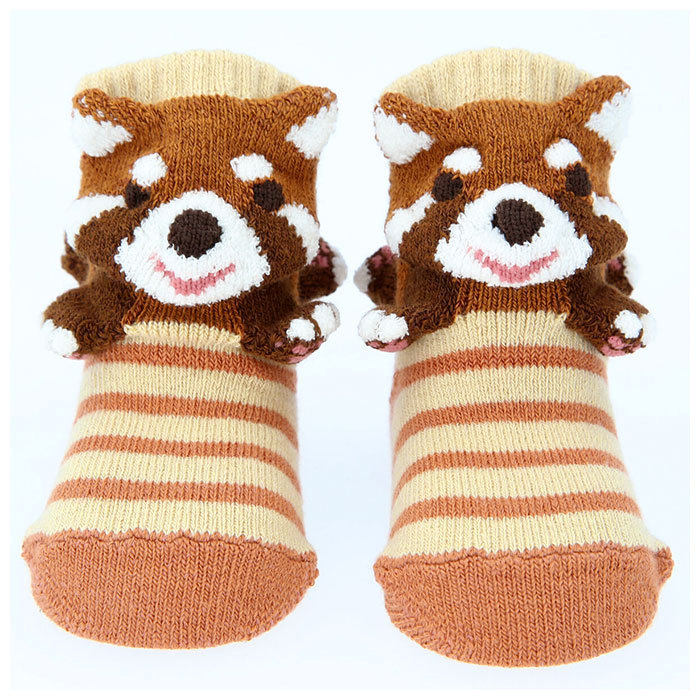 *.. серый * XS(9-12cm) детские носки почтовый заказ носки еж еж .. лев ......resa- Panda ..POMPK