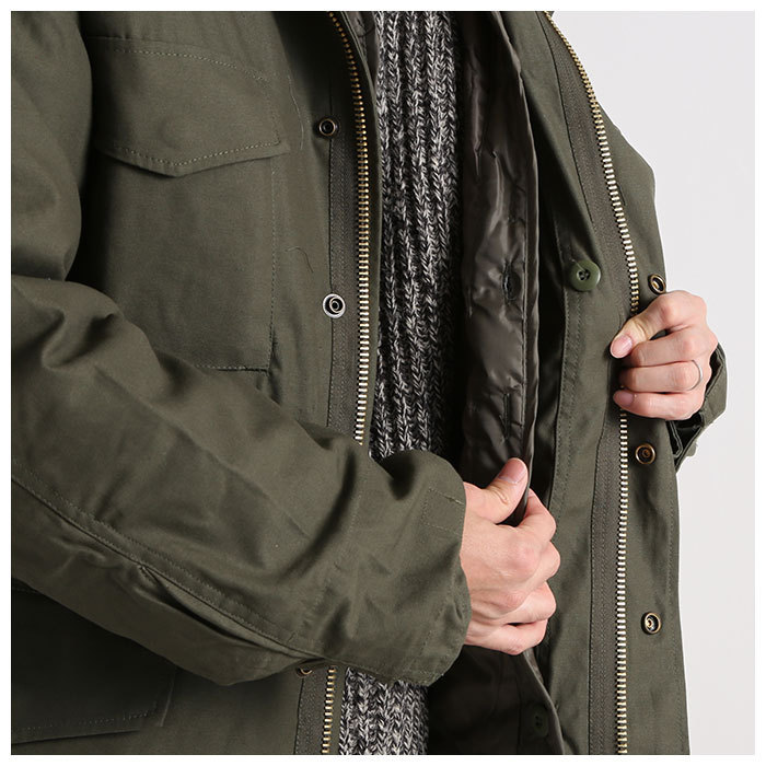 ☆ 7991.WCamo ☆ サイズＳ（ＵＳ） ロスコ ジャケット 通販 メンズ Rothco M-65 ミリタリージャケット Field Jacket フィールドジャケッ_画像7