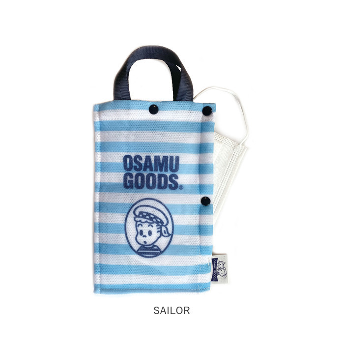 ☆ BRUNCH オサムグッズ バッグ 通販 OSAMU GOODS ルートート ROOTOTE マスクケース おしゃれ 携帯 マスクポーチ 洗える 丸洗い 洗濯機 弱_画像7