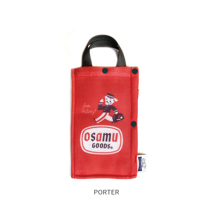 ☆ PORTER オサムグッズ バッグ 通販 OSAMU GOODS ルートート ROOTOTE マスクケース おしゃれ 携帯 マスクポーチ 洗える 丸洗い 洗濯機 弱_画像5