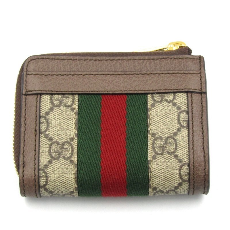 美品 GUCCI グッチ ミニ財布 644333 96IWG 8745 オフィデア ジップ