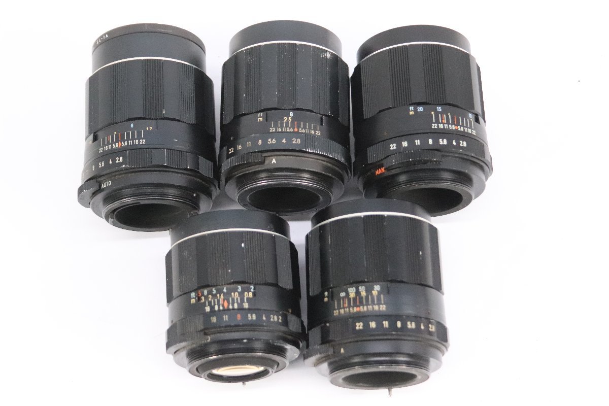 【5点】PENTAX ペンタックス SUPER-TAKUMAR F2 35mm /F2.8 105mm 3点 等 単焦点 カメラレンズ 一眼レフ 37852-Y_画像1