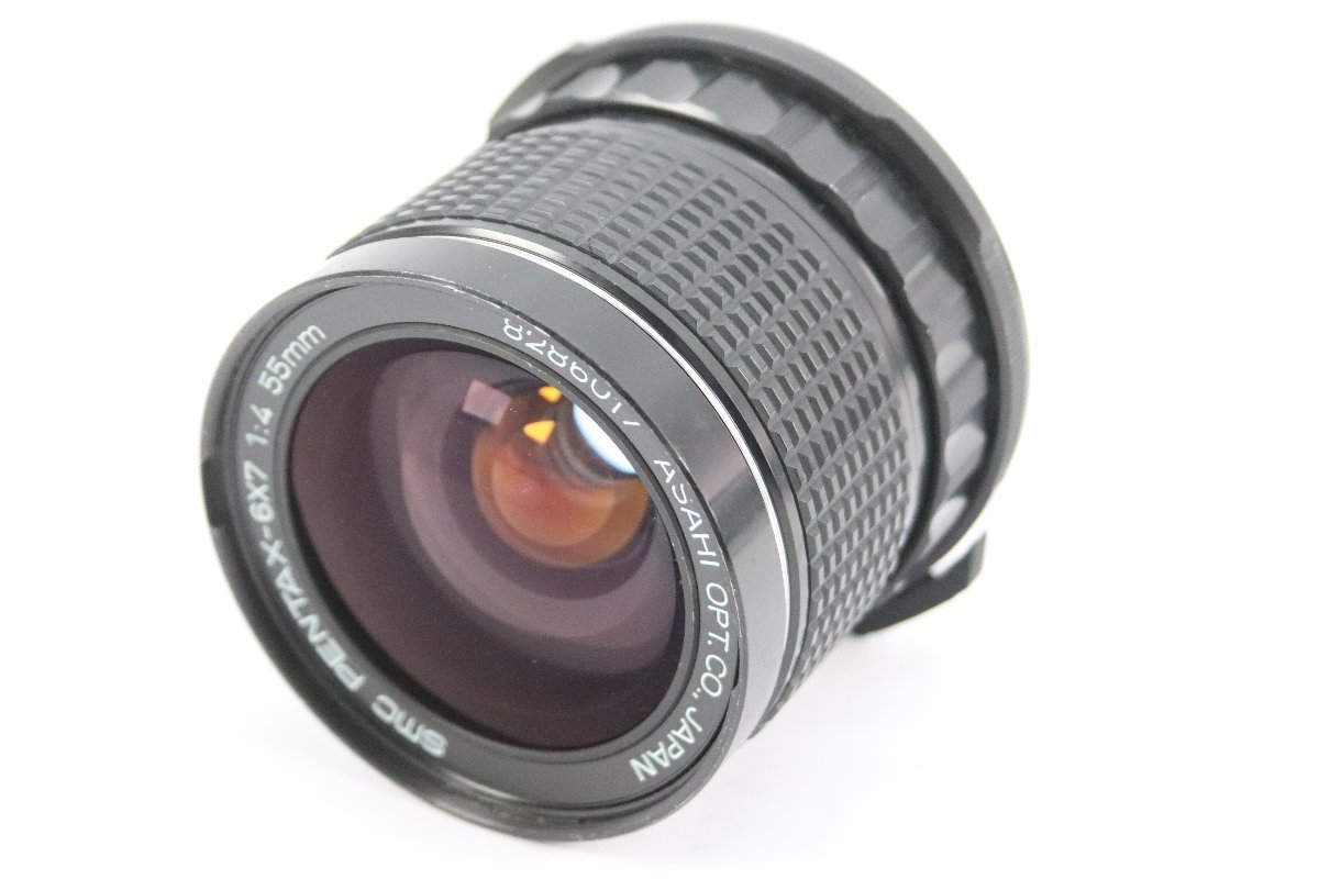 ASAHI PENTAX アサヒペンタックス SMC PENTAX-6×7 55mm F4 カメラレンズ 中判 単焦点レンズ 37835-Y_画像2