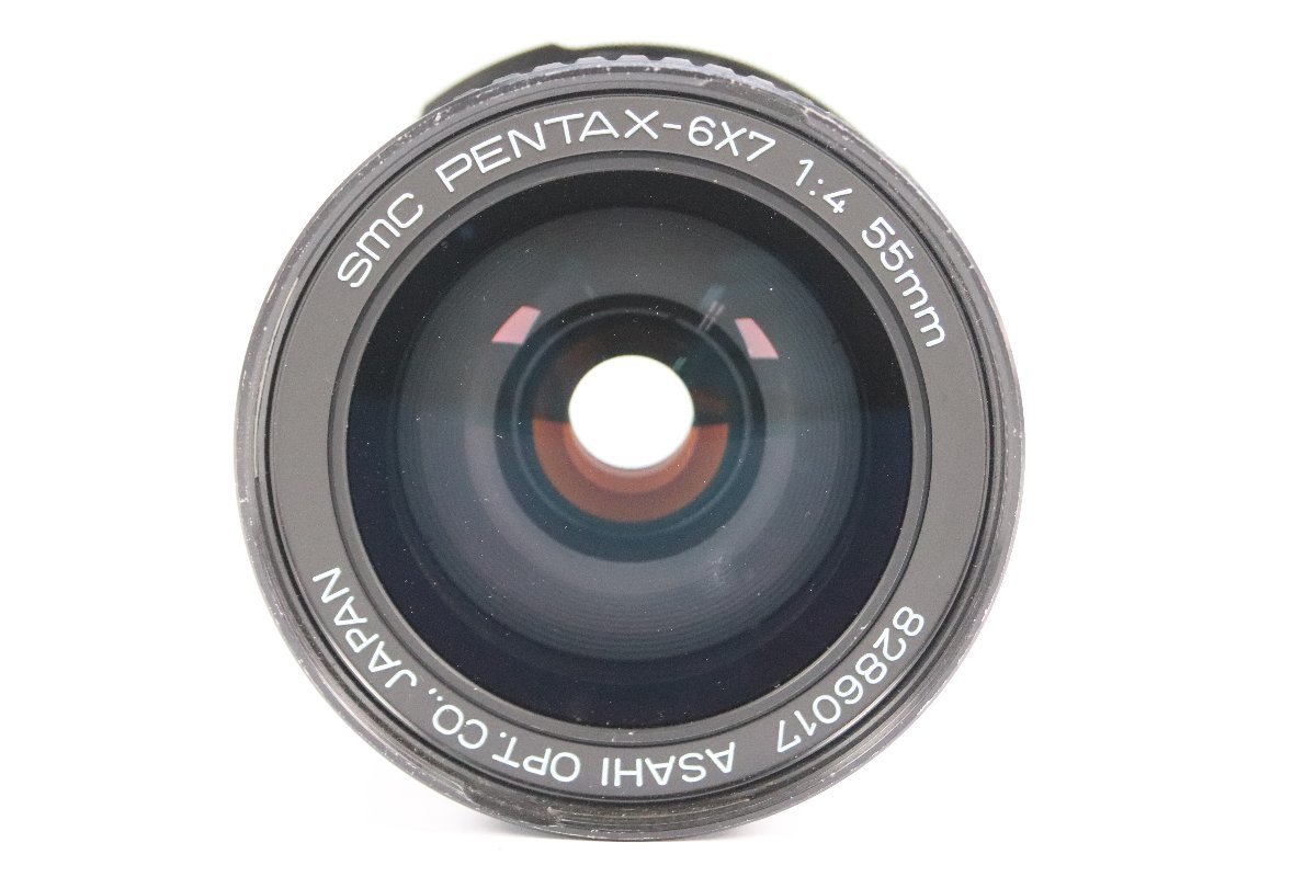 ASAHI PENTAX アサヒペンタックス SMC PENTAX-6×7 55mm F4 カメラレンズ 中判 単焦点レンズ 37835-Y_画像4