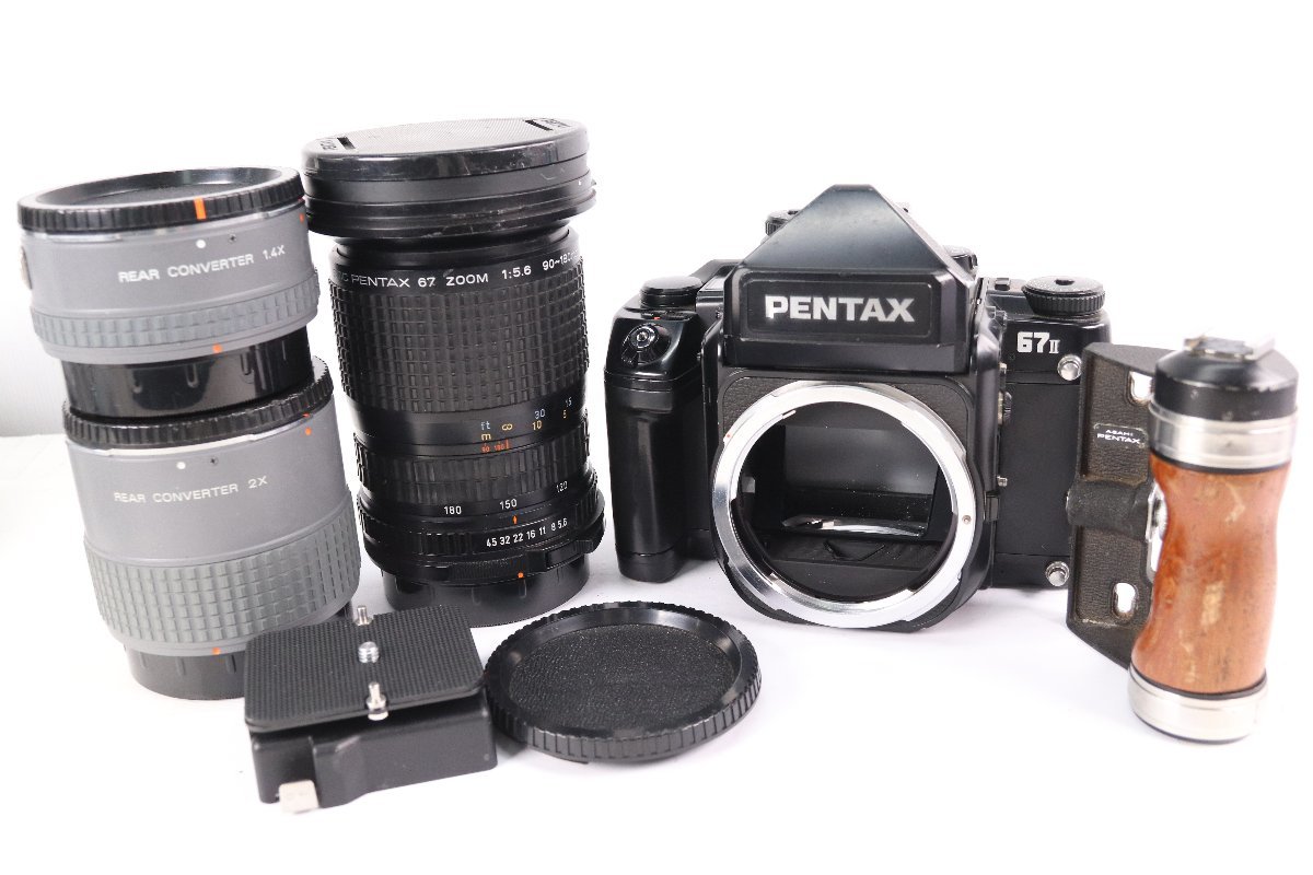 PENTAX ペンタックス 67Ⅱ SMC PENTAX 67 ZOOM 90-180mm F5.6 REAR