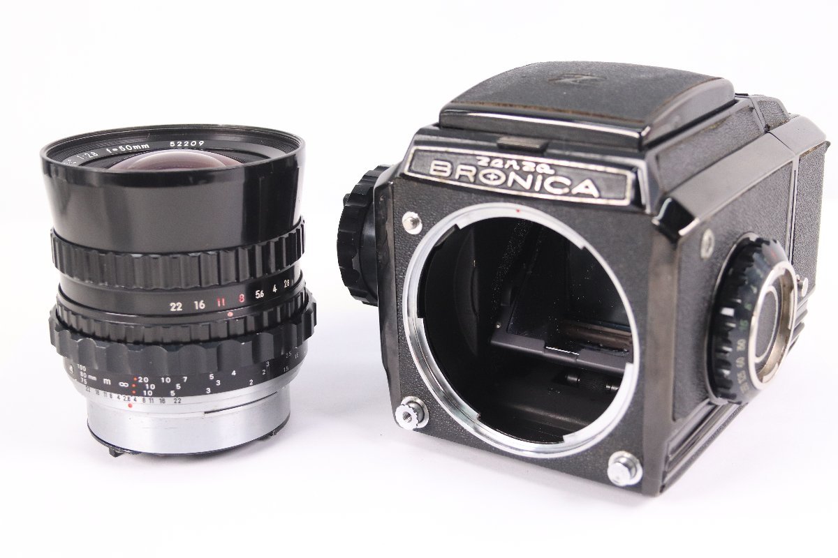 ZENZA BRONICA ゼンザブロニカ S2 NIKKOR-O・C 50mm F2.8 単焦点レンズ