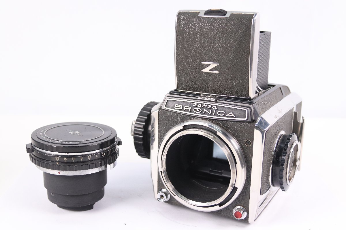 ZENZA BRONICA ゼンザブロニカ S NIKKOR-P 7.5cm F2.8 単焦点レンズ 中