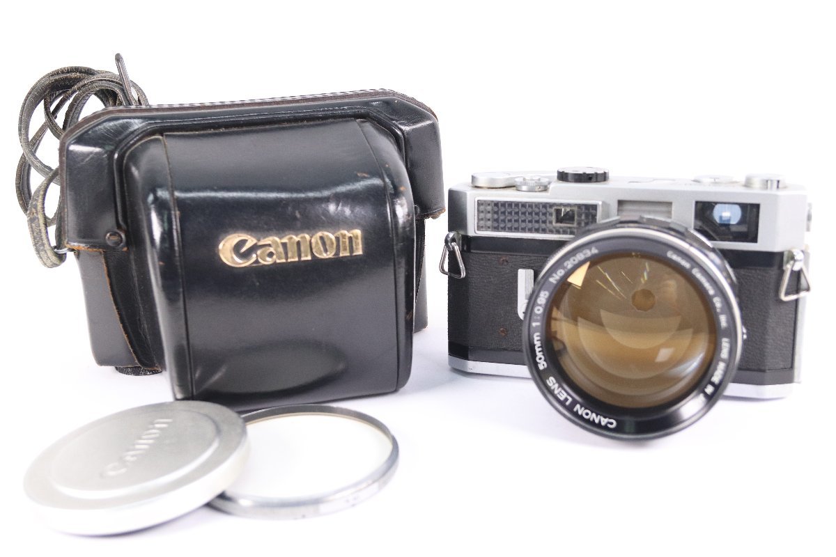 CANON MODEL 7 /LENS 50mm F0.95 キヤノン レンジファインダー フィルム カメラ 単焦点レンズ 38649-U
