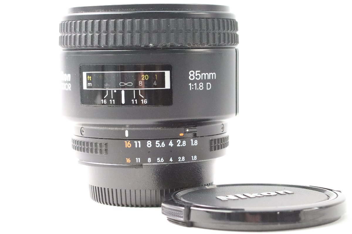 NIKON ニコン AF NIKKOR 85mm F1.8 D 単焦点 カメラレンズ 一眼レフ