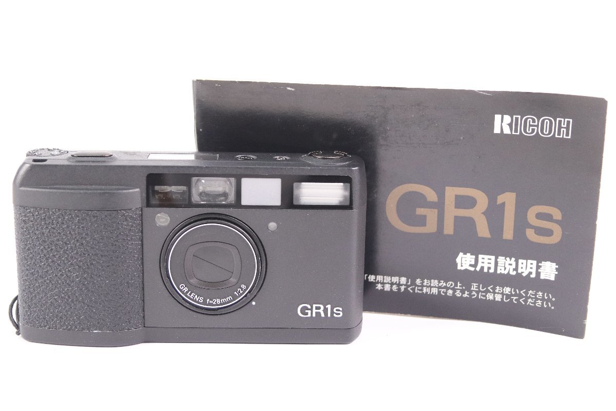 RICOH リコー GR1S GR LENS 28mm F2.8 コンパクト フィルムカメラ 使用