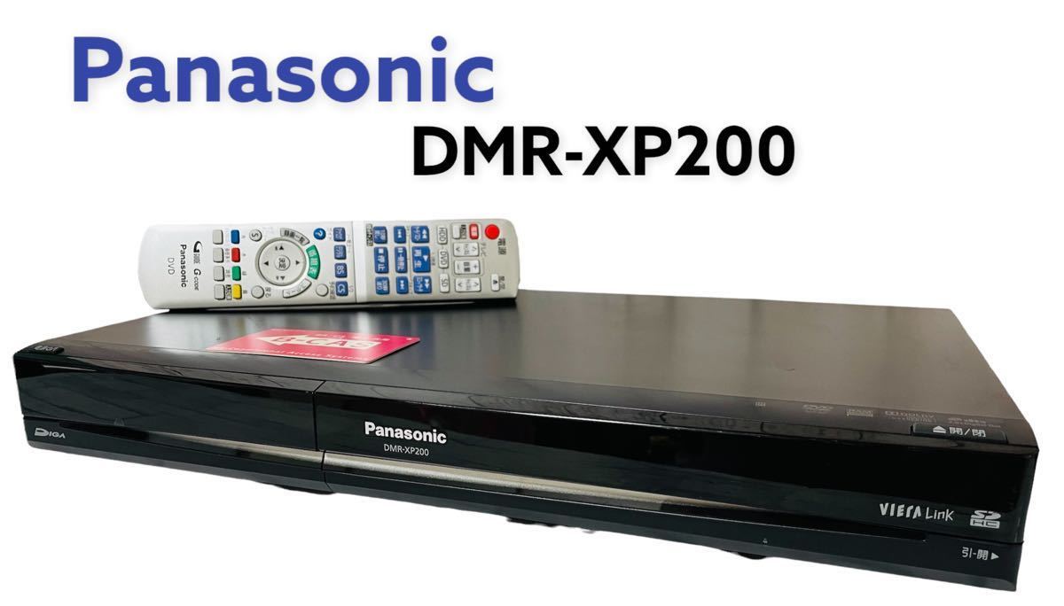 Panasonic DMR-XP200☆500GB☆パナソニックDVDレコーダー ☆純正リモコン付き/B-CASカード付き☆動作品☆