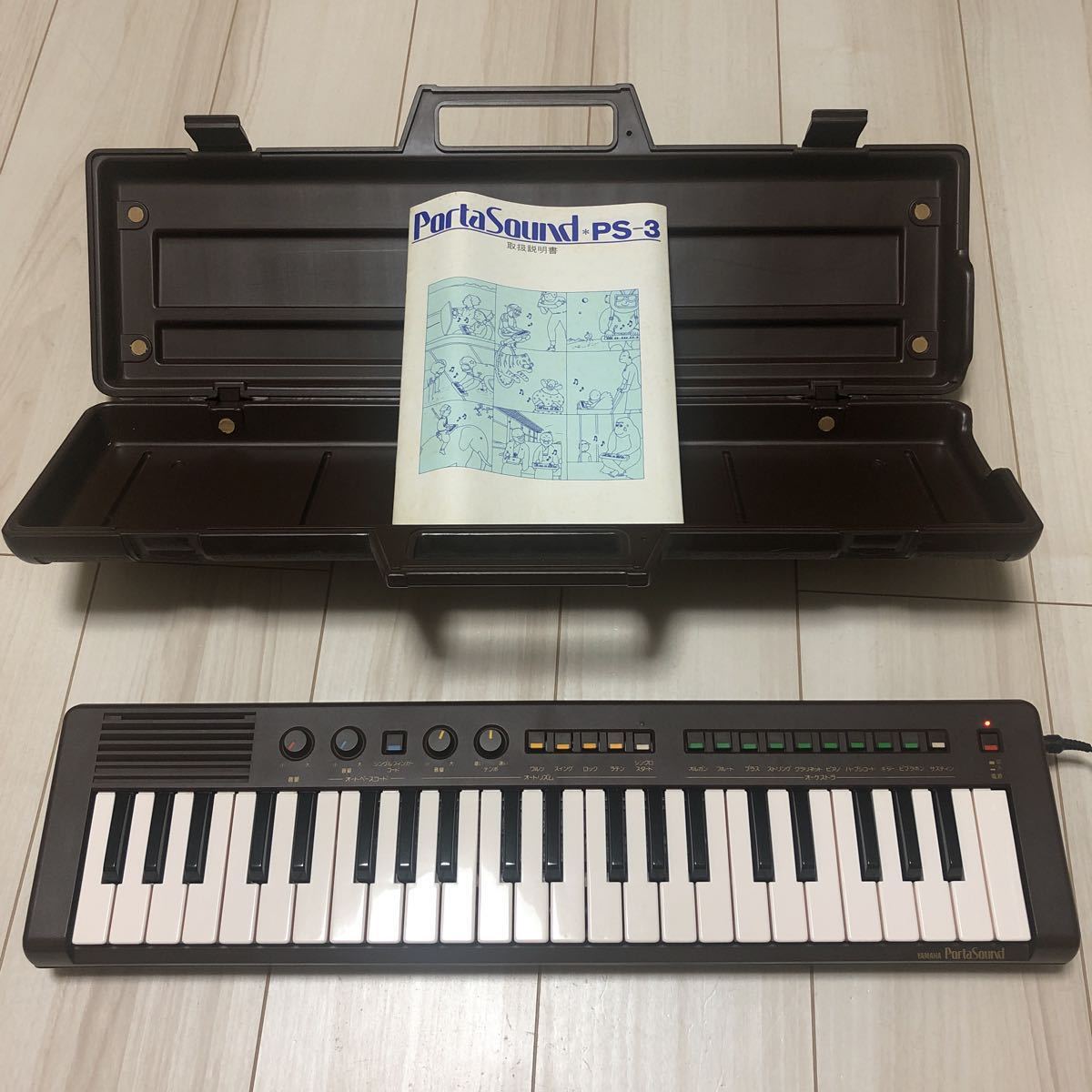 【電子ピアノ】動作確認 YAMAHA ヤマハ Porta Sound ポータサウンド PS-3 キーボード_画像1