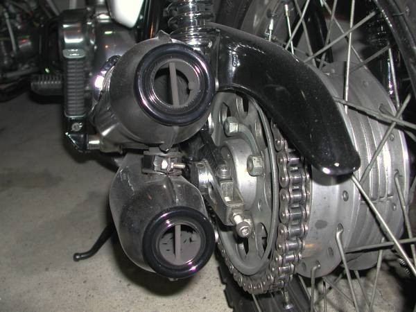CB750 K0~ HM300 HM341 専用特製バッフル 無番大口径タイプ 2