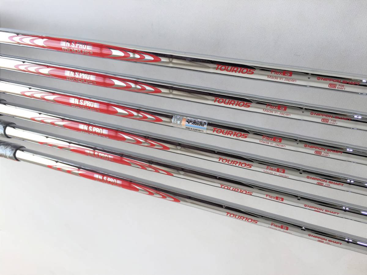 新品 ミズノ MIZUNO JPX 921 FORGED フォージド アイアン 5-PW 6本 NS