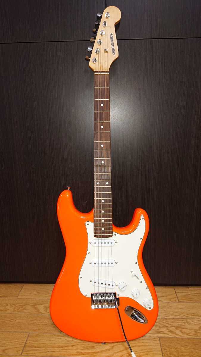 SELDER ST-16 オレンジ Electric Guitar エレキギター セルダー 初心者