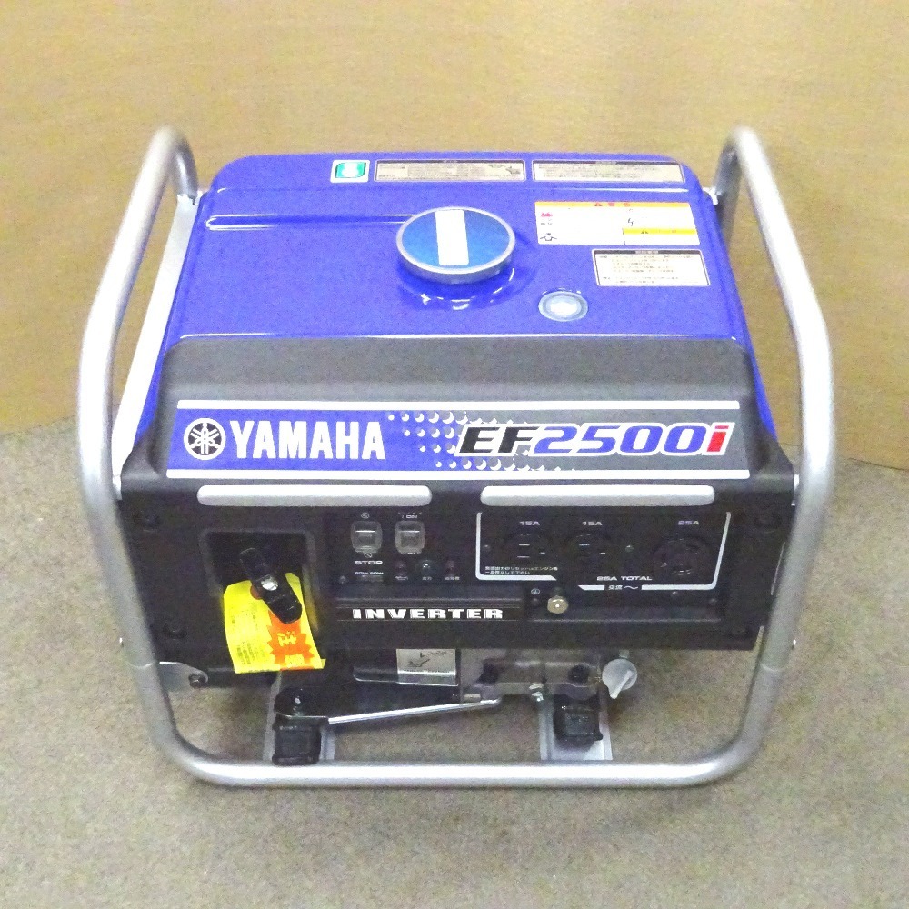 Ft1054671 ヤマハ 発電機 2.5kVA オープン型 インバータ発電機 EF2500i YAMAHA 新品・未使用