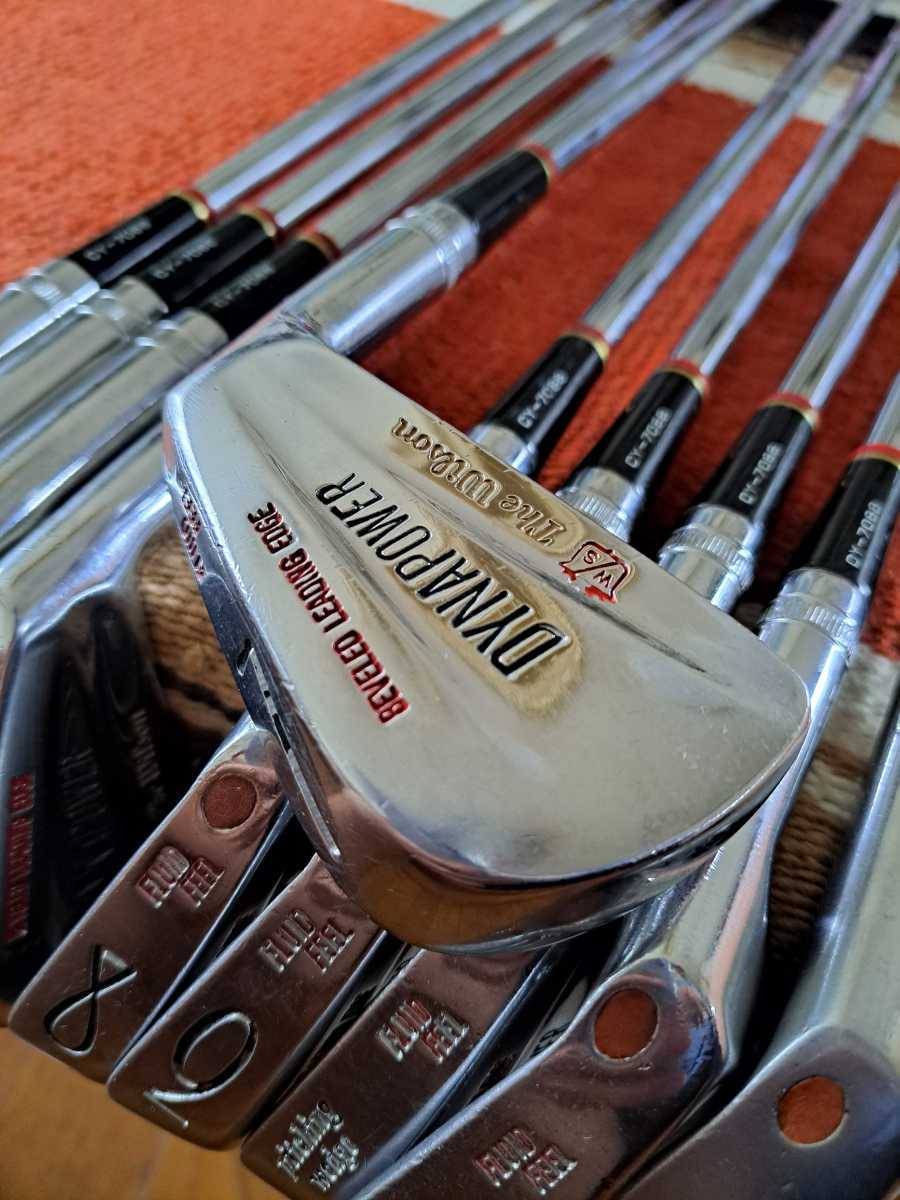 Wilson Dynapower ヴィンテージアイアン ウィルソンゴルフ 3~S 10本