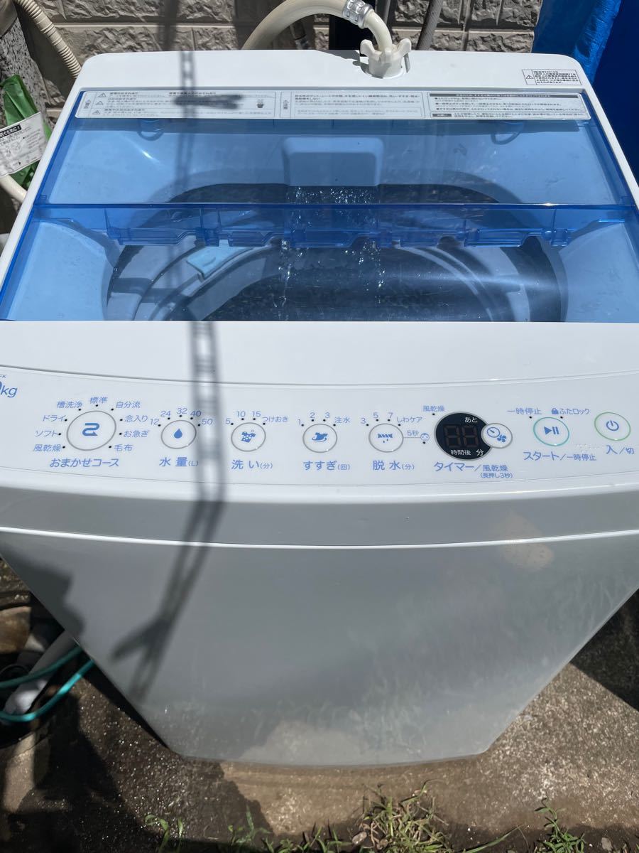 2019年製　ハイアール　6.0kg 洗濯機　JW-C60FK ブルー