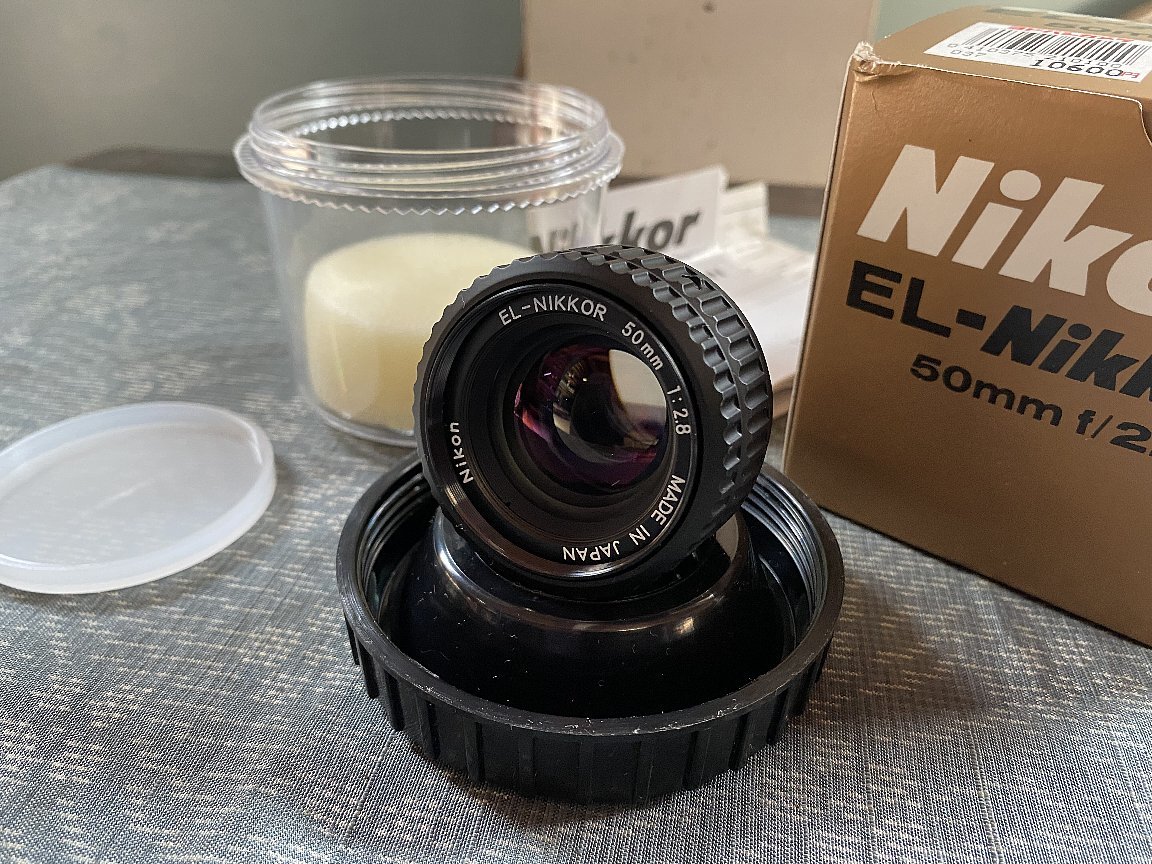最大64％オフ！ Nikon EL Nikkor 50mm f 2.8 Lens ニコン