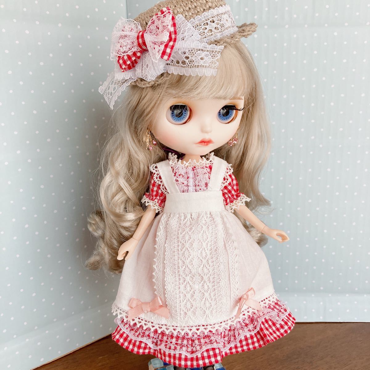 ブライス アイシードール リカちゃん アウトフィット No 39赤い ブライス アイシードール リカちゃん アウトフィット No 39赤い