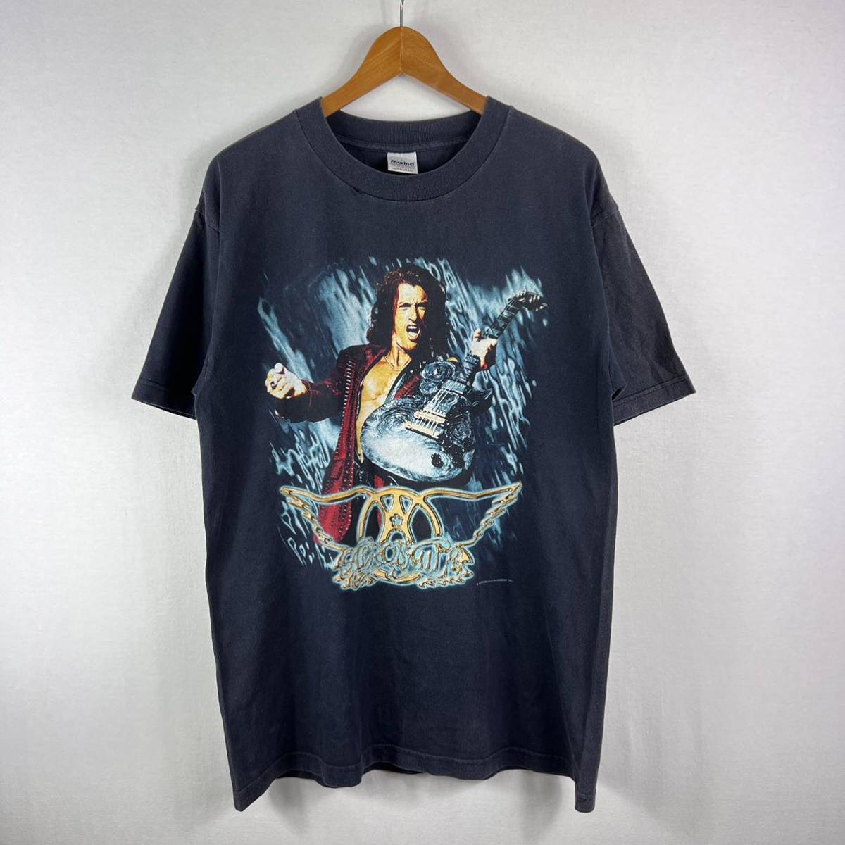 ビンテージ 90s【エアロスミス】ロック Tシャツ L USA製 古着 ビンテージ 90s【エアロスミス】ロック Tシャツ L USA製 古着