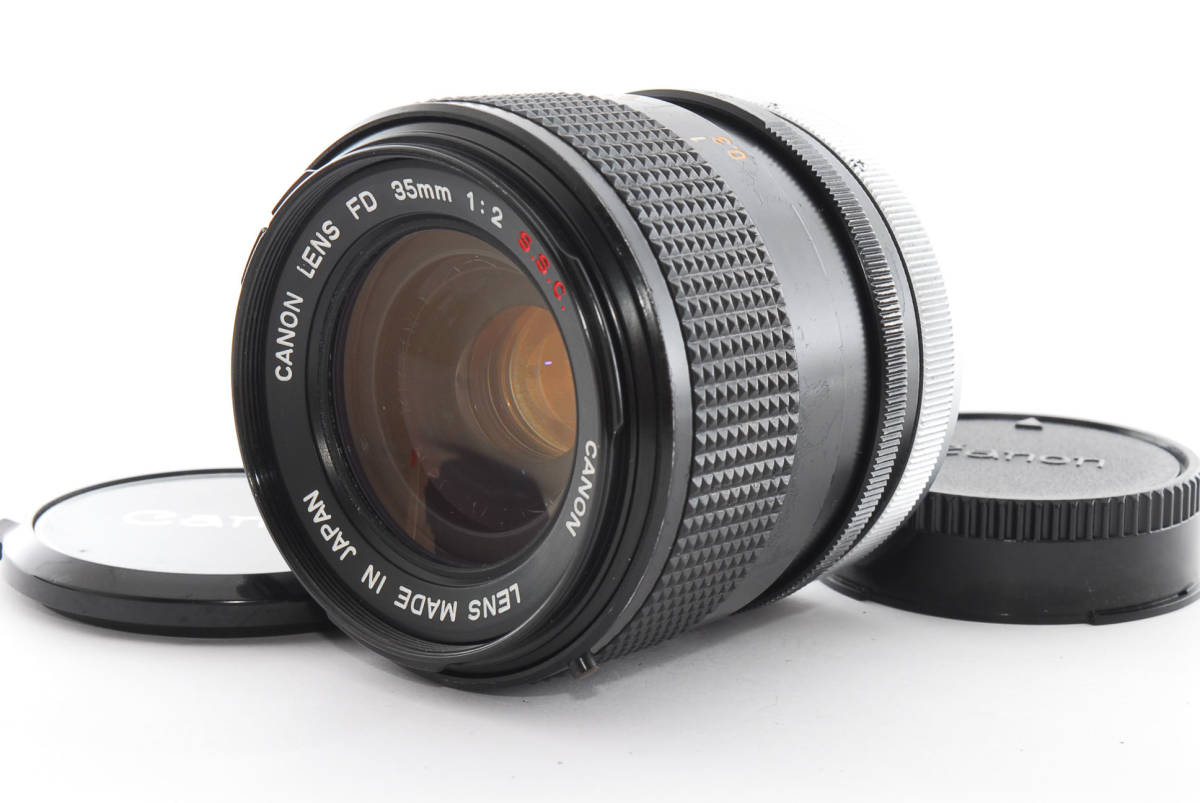即決 Canon キヤノン FD 35mm f 2 S.S.C. SSC MF Lens FDマウント Oレンズ マニュアルフォーカス 単焦点 カメラレンズ  広角 A260 年間定番