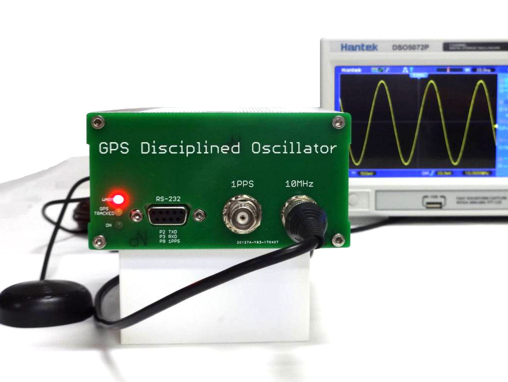 ♪【 ホールドオーバー機能搭載 】 GPSDO 10MHz マスタークロック