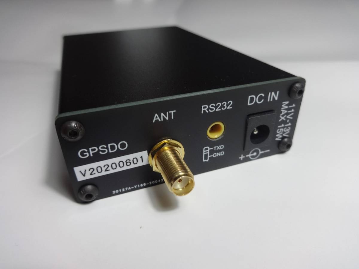 ♪【 ホールドオーバー機能搭載 】GPSDO 10MHz マスタークロック ジェネレーター 1PPS GPS同期発振器 基準発振器 最新版H/W、S/W 5