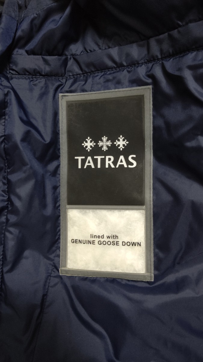 TATRAS タトラス ダウンベスト CURONE クローネ ネイビー 01 TATRAS タトラス ダウンベスト CURONE クローネ ネイビー 01