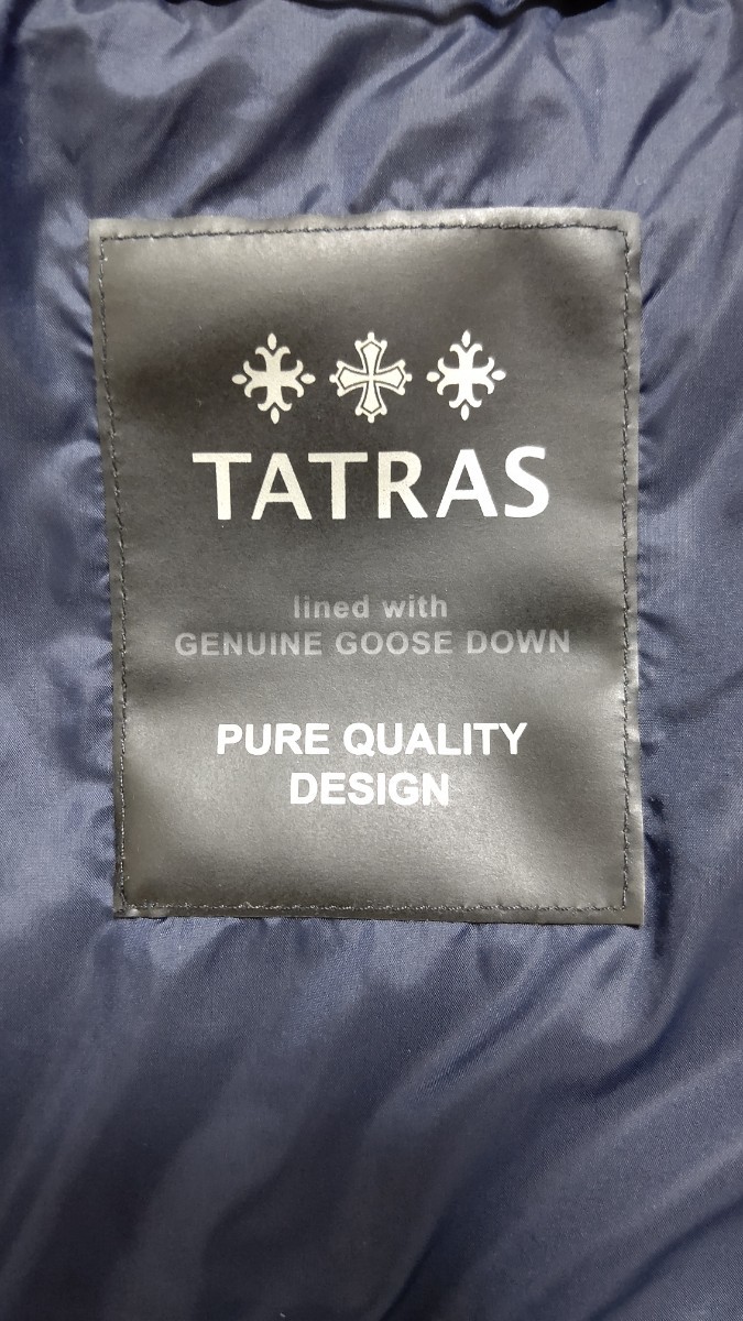 TATRAS タトラス ダウンベスト CURONE クローネ ネイビー 01 TATRAS タトラス ダウンベスト CURONE クローネ ネイビー 01
