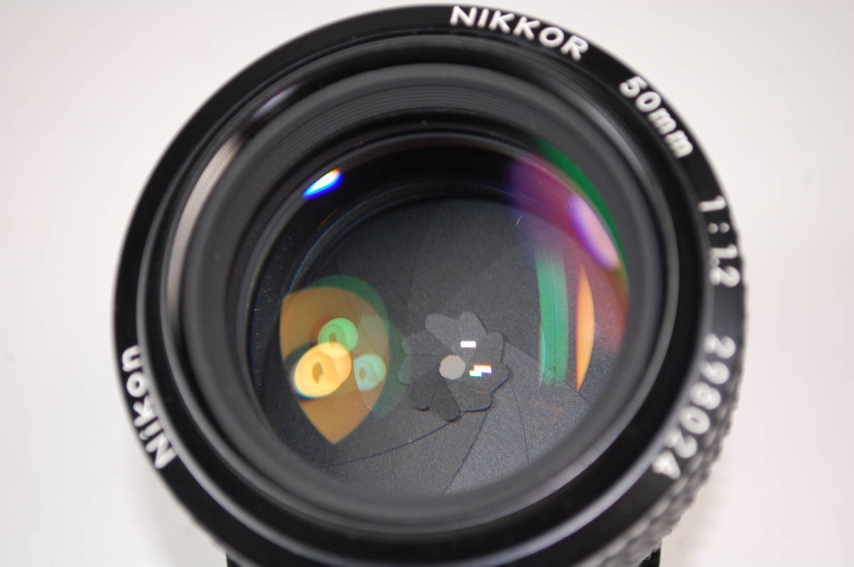 Nikon ニコン AI-S NIKKOR 50mm f/1.2_画像3