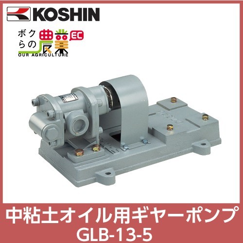 工進 KOSHIN 中粘度オイル用 ギヤーポンプ GLB-13-5 三相 400W用