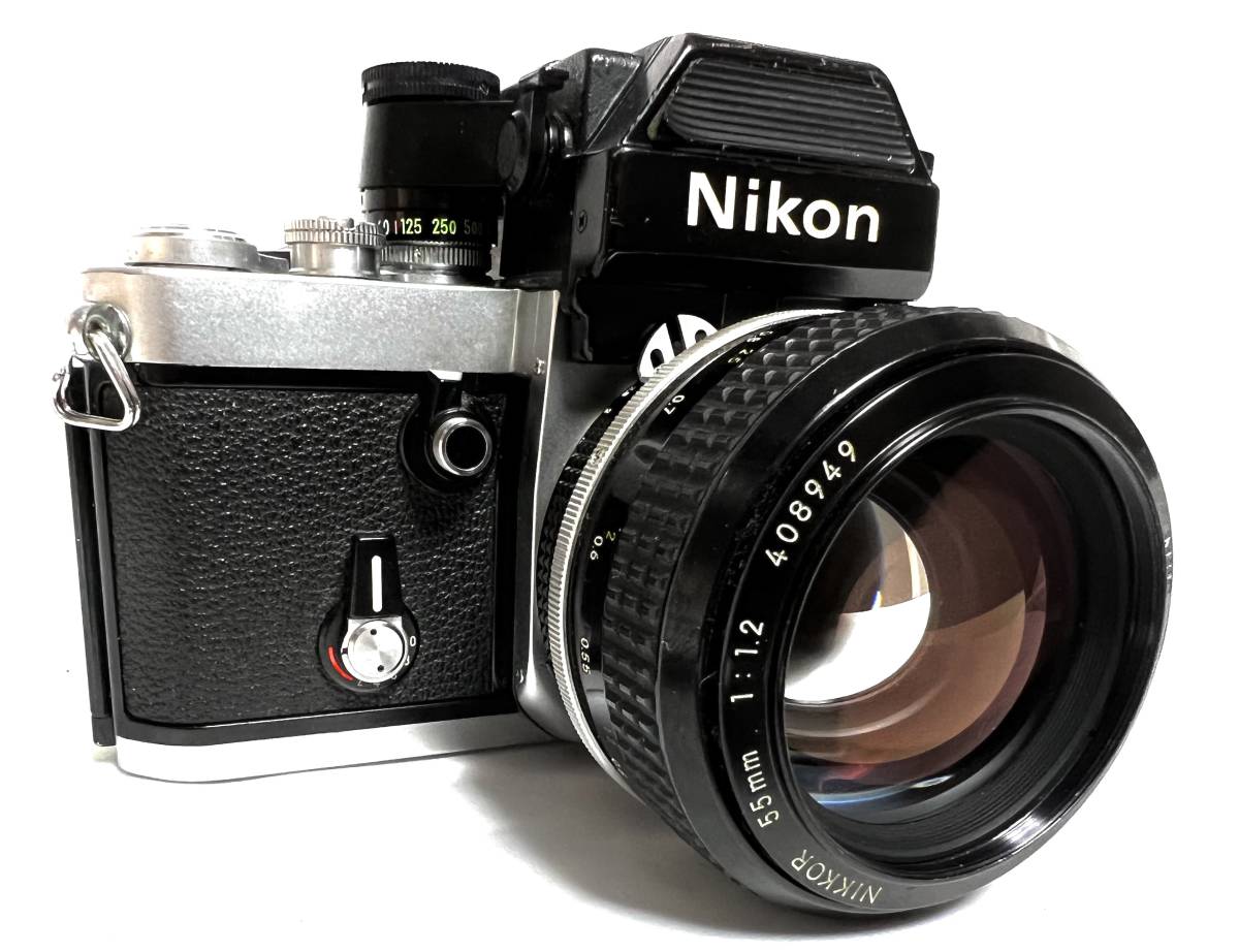Nikon ニコン F2 NIKKOR Auto 55mm 1:2 フィルムカメラ MF 一眼レフ 単