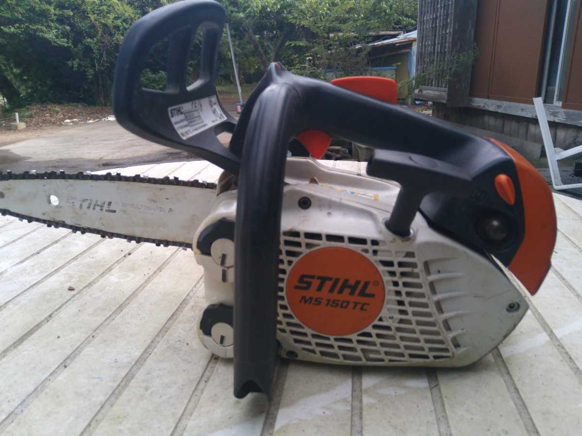 ☆STIHL 2stエンジンチェンソー MS150TC 良品整備品 千葉県より