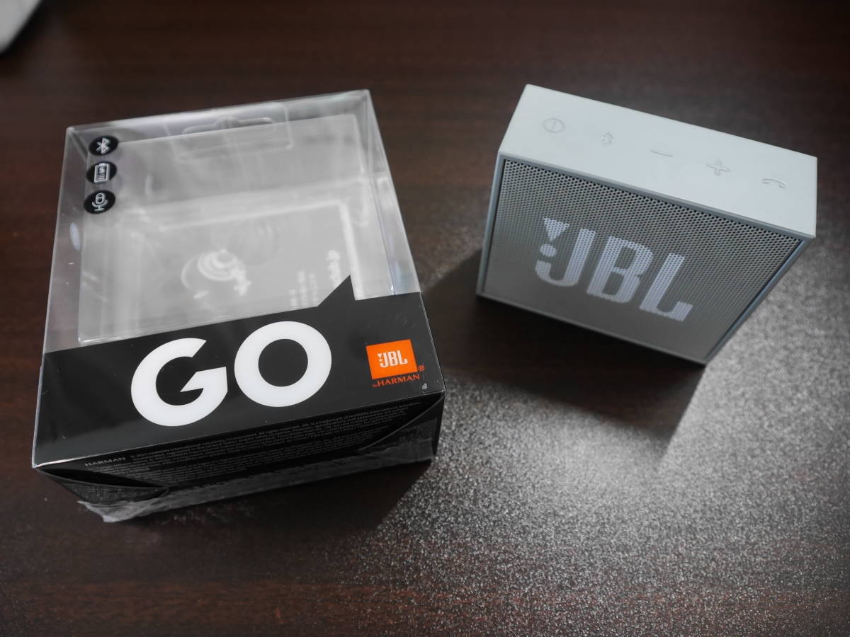 JBL GO Bluetooth　スピーカー ポータブル　グレー_画像6