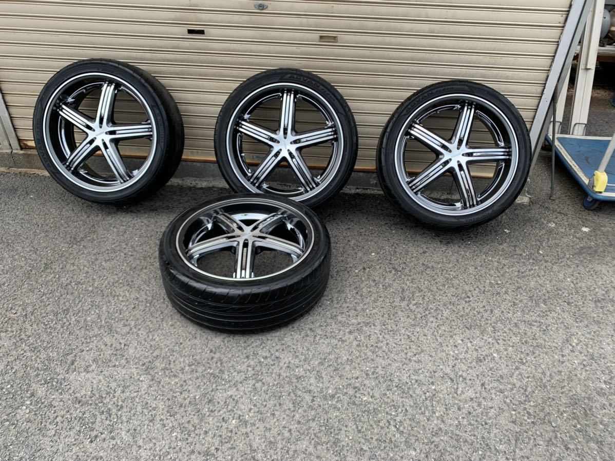 ワンピなど最旬ア! 7,5J-19インチ深リム・エステイタスホイール