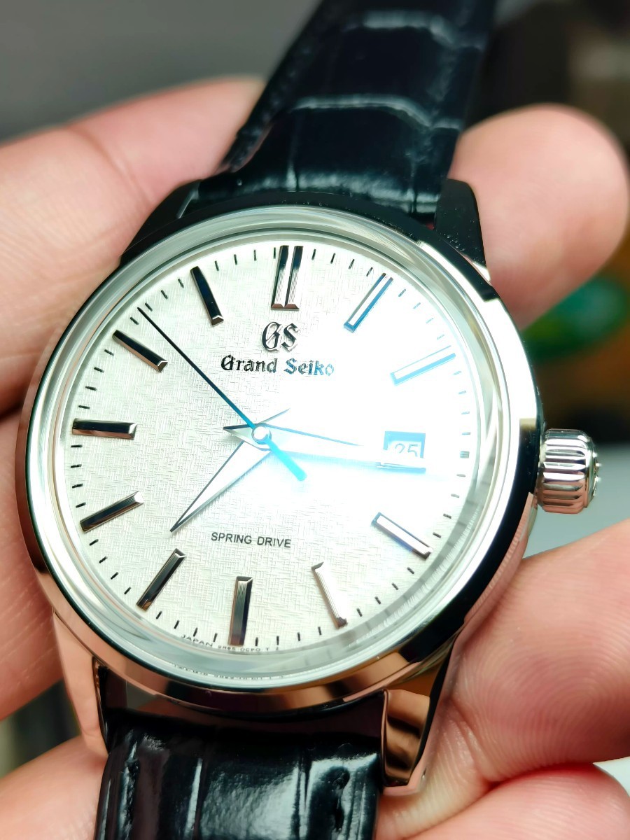 メンズ腕時計 セイコーカスタム自作 seiko gs 互換文字盤 mod メンズ腕時計 セイコーカスタム自作 seiko gs 互換文字盤 mod