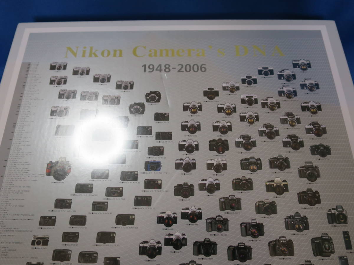 ニコン Nikon Camera‘ｓ DNA 1948-2006 ジグソーパズル 1000ピース 72x49cm 未開封品!! 送料無料!!! JIGSAW PUZZLE_画像3