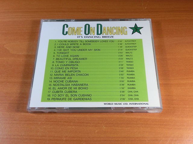 COME ON DANCING 5 【社交ダンス音楽ＣＤ】♪1736_画像3