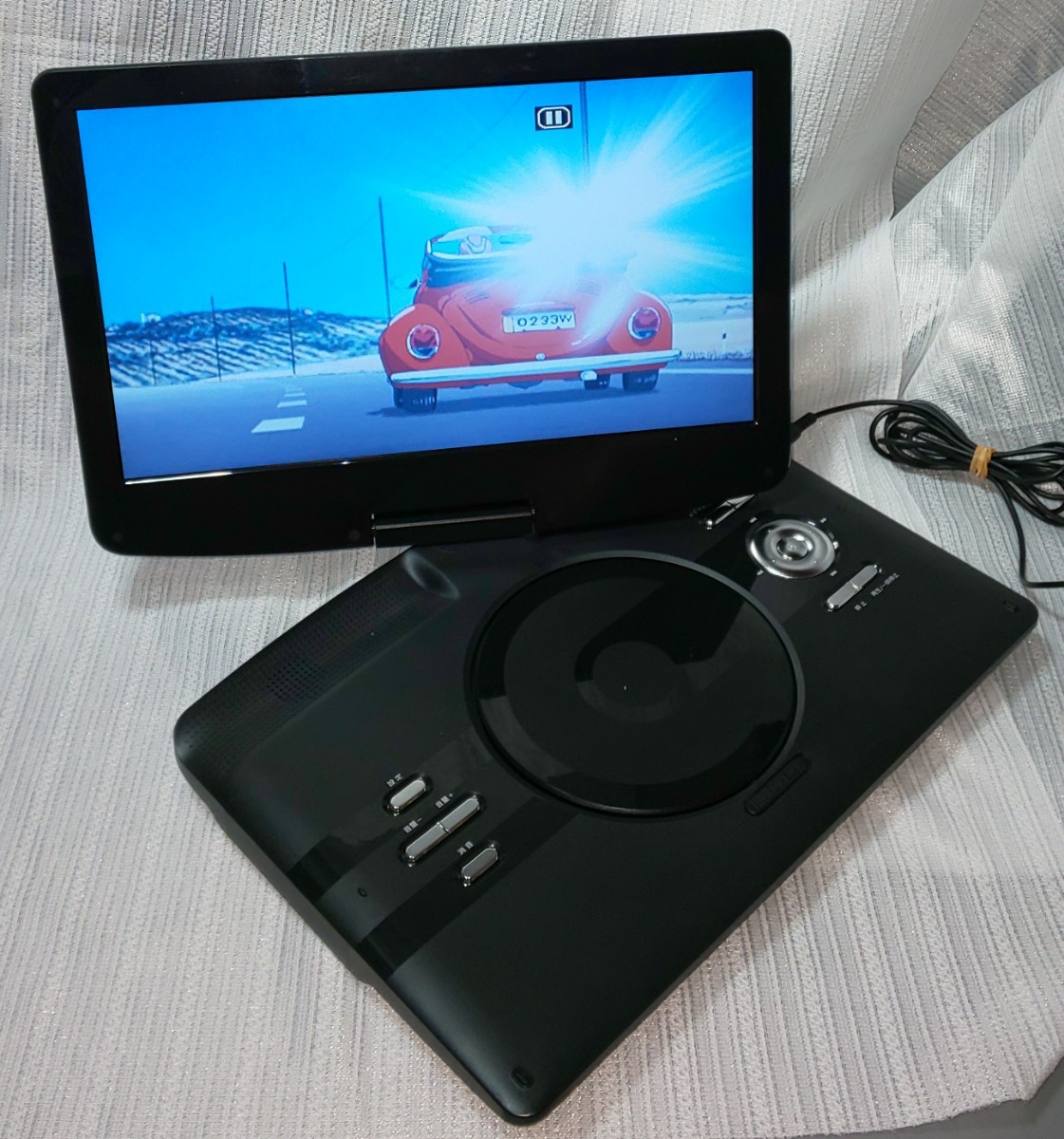 ベルソス 12 5インチ ポータブルDVDプレーヤーGIGA DRIVE VS ベルソス 12 5インチ ポータブルDVDプレーヤーGIGA DRIVE VS