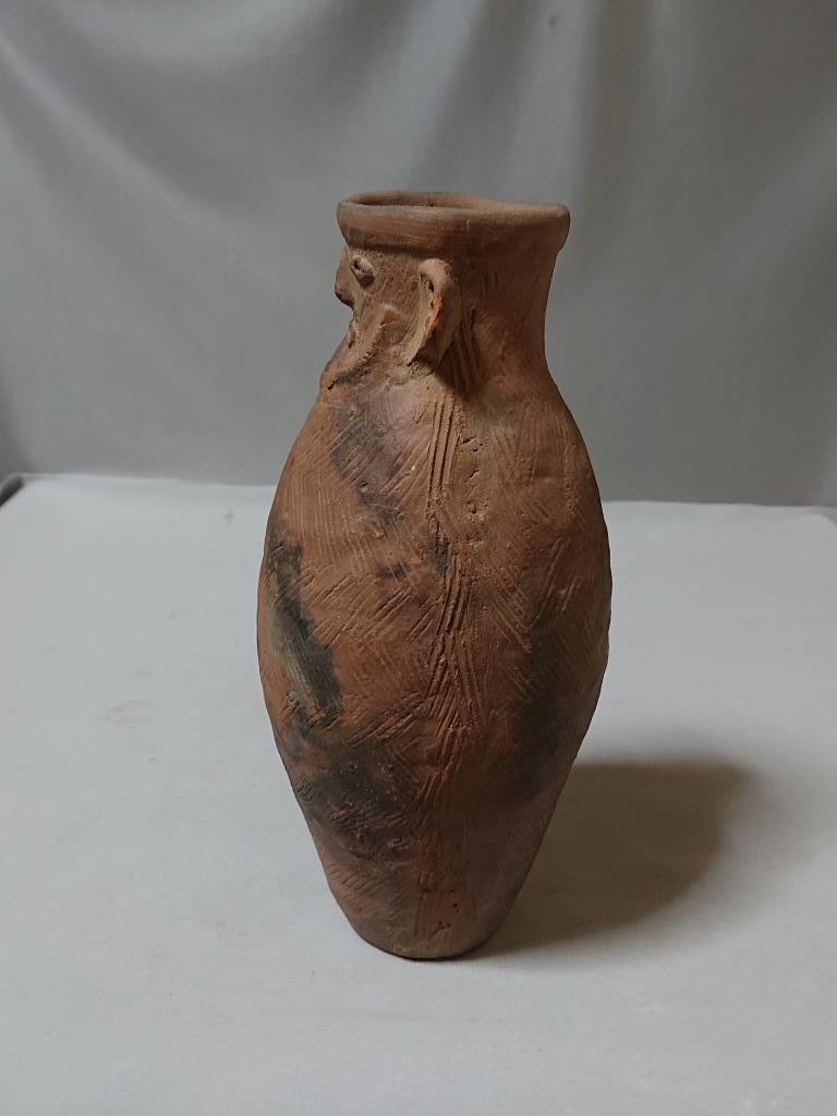 数量限定得価コレクター収集品　ペルー　サリナール文化（形成期後期） 人面　壺 土器