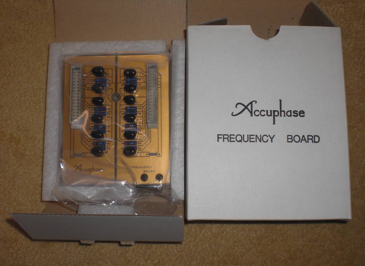 アキュフェーズ Accuphase F-25 チャンネルディバイダー 周波数ボード