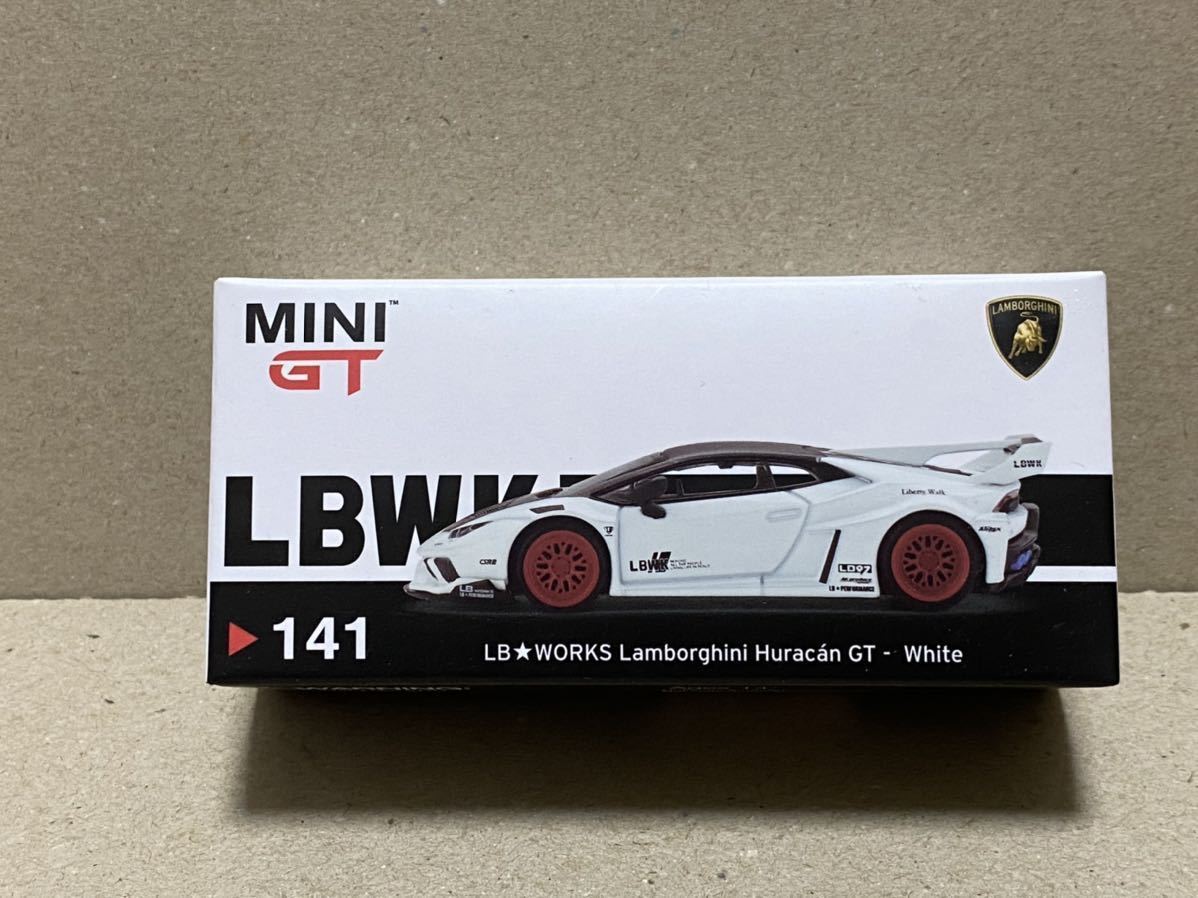 1/64 MINI GT LB☆WORKS ランボルギーニ ウラカン GT ロッソマーズ