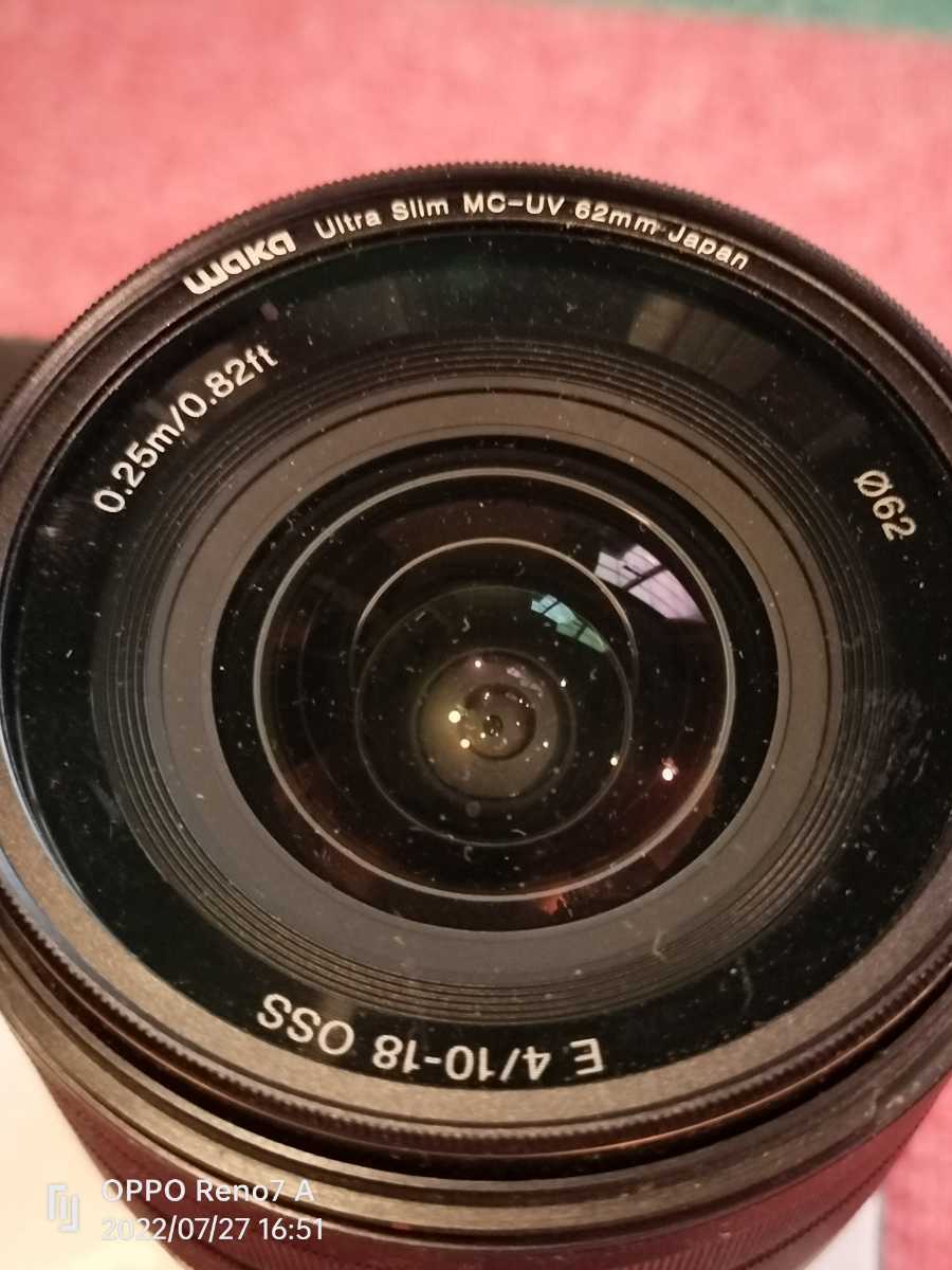 SONY E 10-18mm F4 OSS SEL1018 ナローフィルター付 | elearning