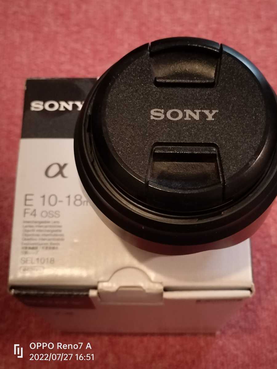 SONY E 10-18mm F4 OSS SEL1018 ナローフィルター付 | sweatreno.com