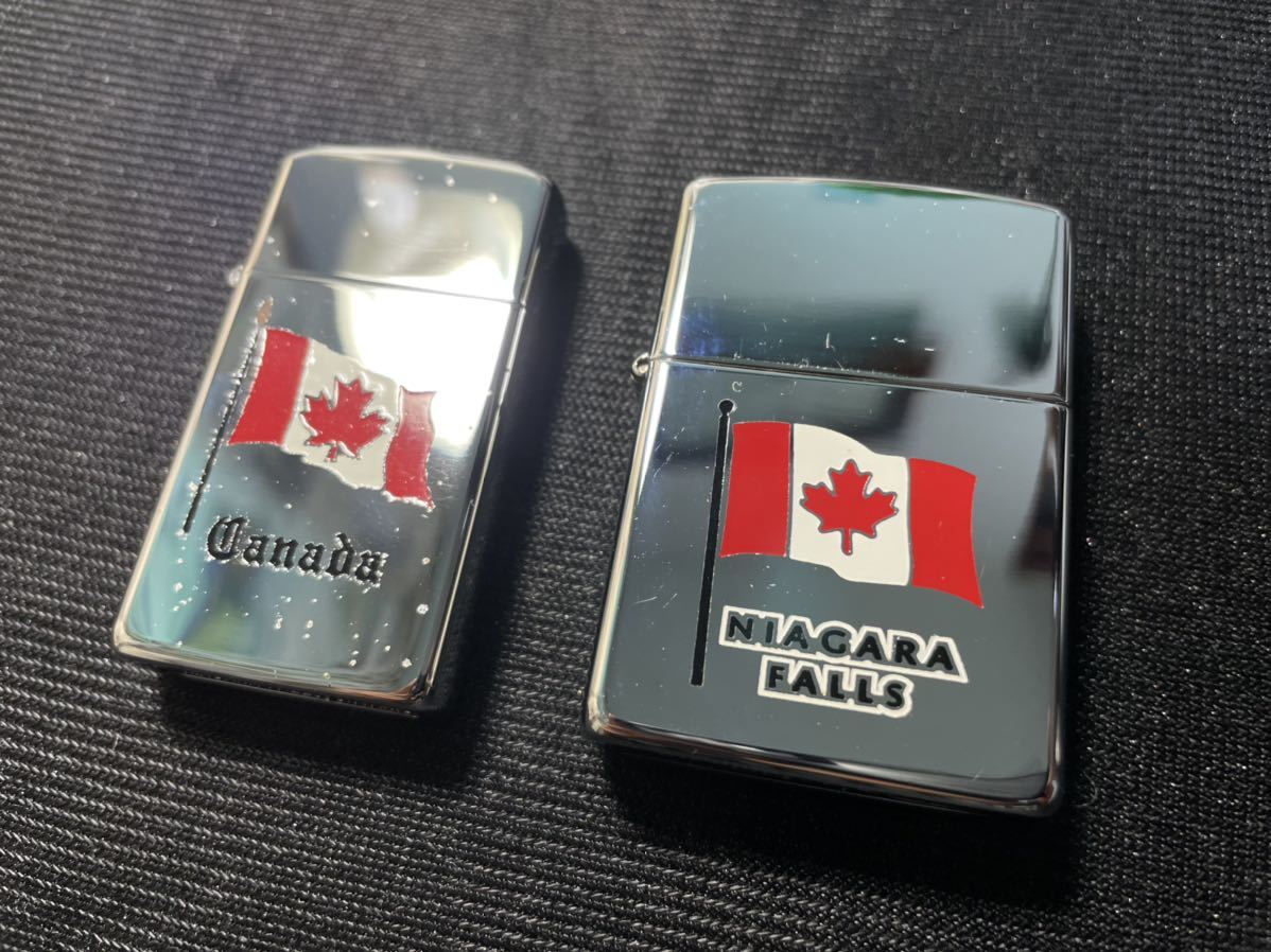 ☆国内最安値に挑戦国内最安値に挑戦☆カナダ製 ZIPPO!! 2個セット
