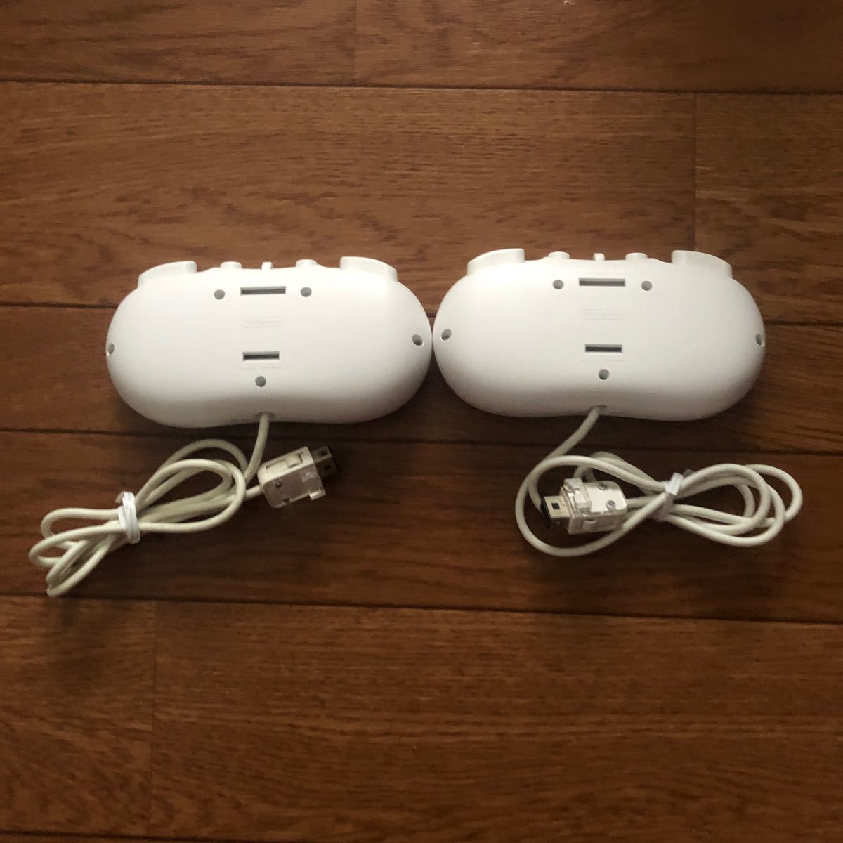 Wii クラシックコントローラ 白 2個セット 簡易動作確認済