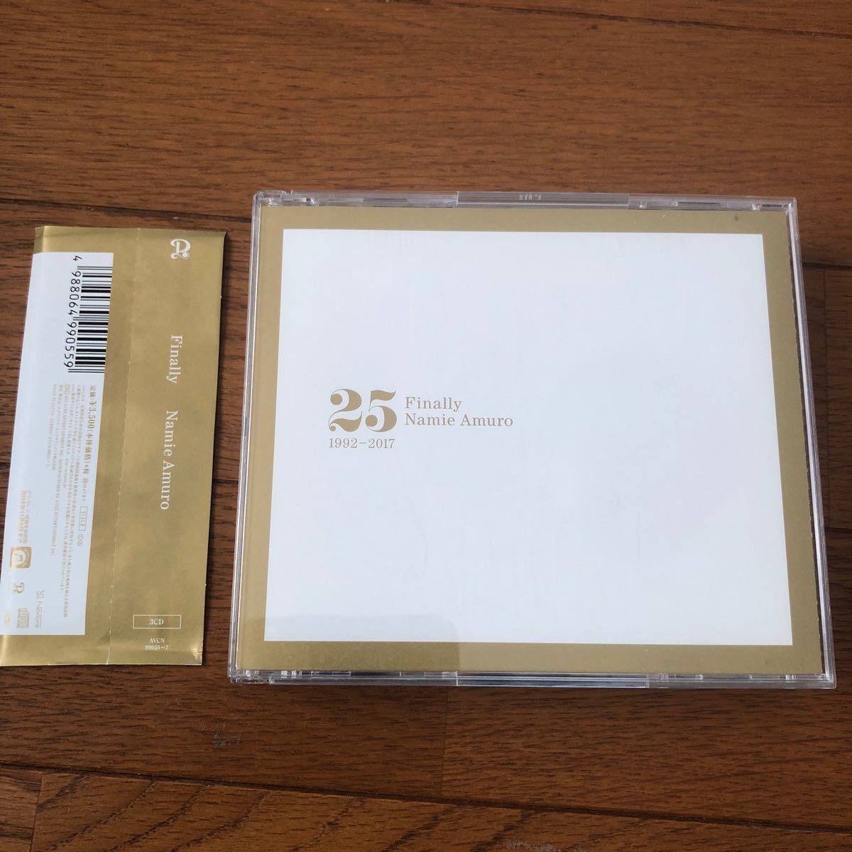 CD 安室奈美恵／Ｆｉｎａｌｌｙ　3CD 帯あり レンタルアップ品 動作確認済