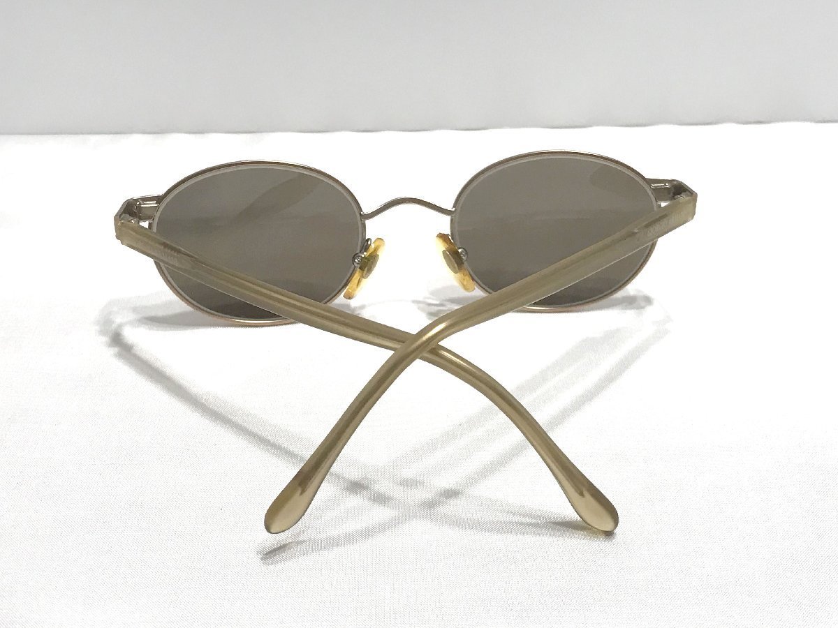 #[YS-1]joru geo Armani GIORGIO ARMANI # солнцезащитные очки I одежда # Brown светло-коричневый тон # Италия производства [ включение в покупку возможность товар ]#D