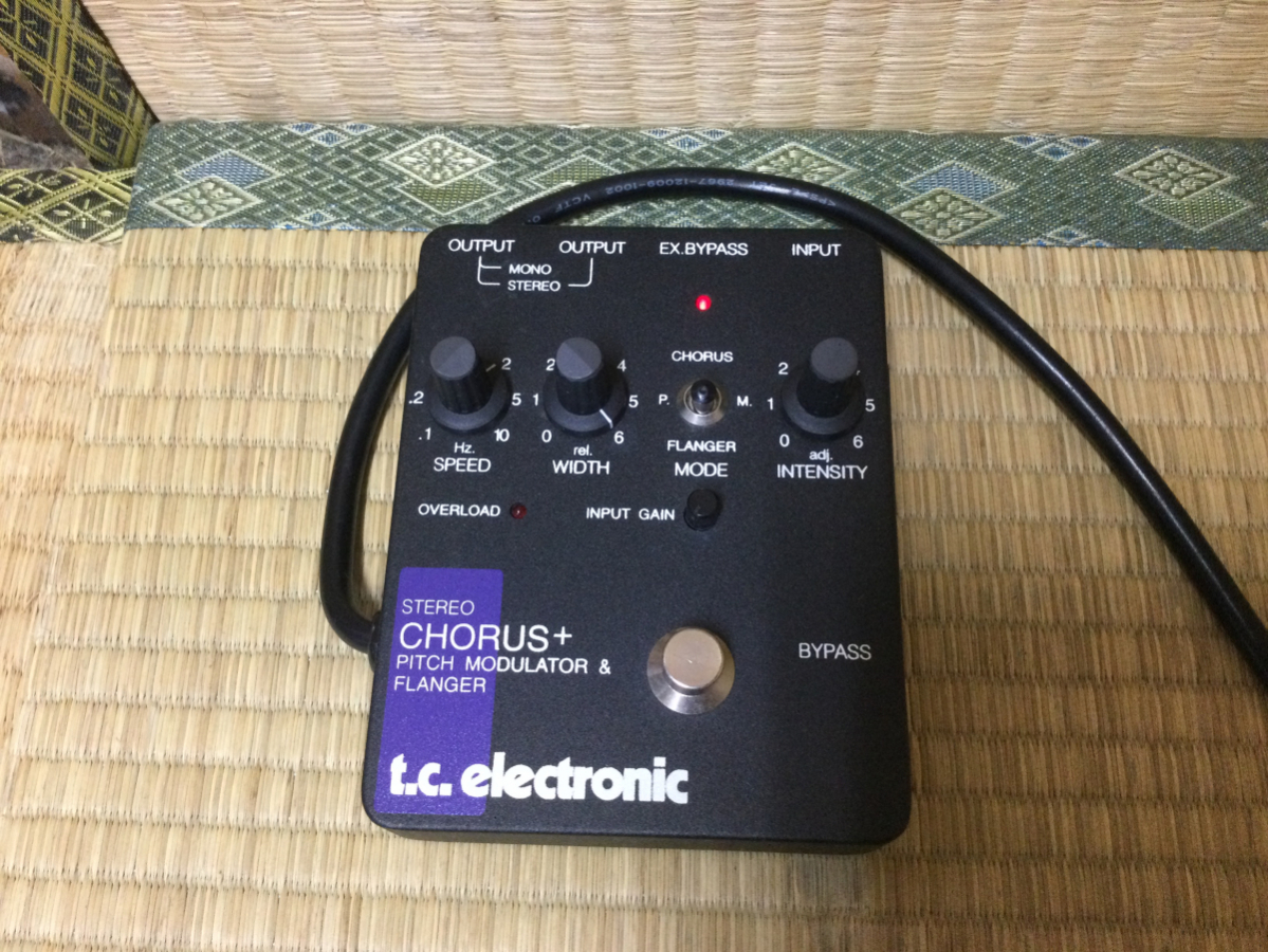 ☆ T.C.electronic TYPE P210 STEREO CHORUS ステレオコーラス